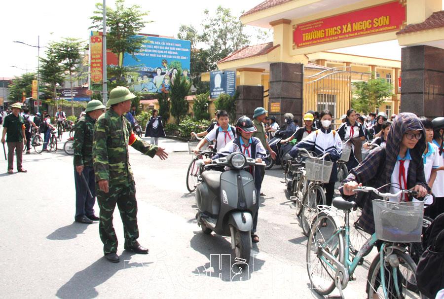 Hội CCB tích cực tham gia giữ gìn an ninh trật tự, an toàn giao thông