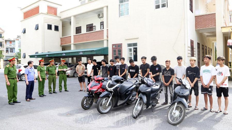 Đấu tranh ngăn chặn, xử lý nghiêm tội phạm gây rối trật tự công cộng