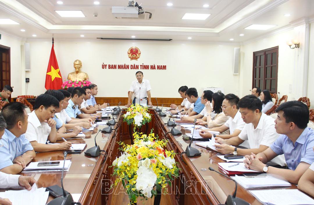 Ban Chỉ đạo 389 tỉnh sơ kết công tác 6 tháng đầu năm