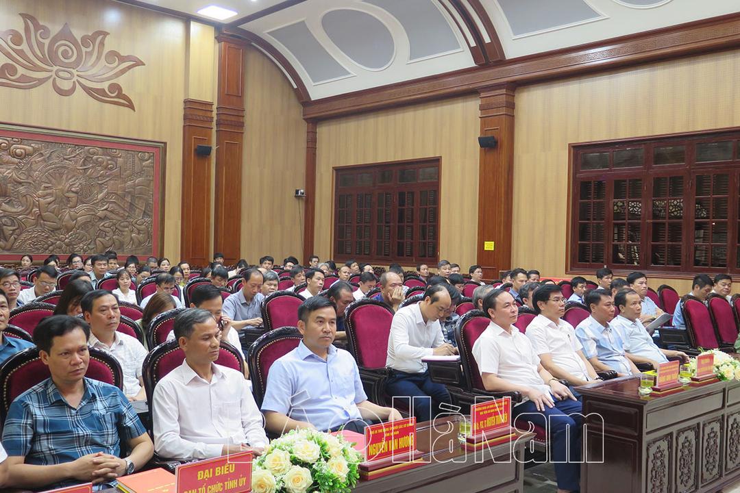 Đảng uỷ Khối các cơ quan tỉnh tập huấn công tác bảo vệ nền tảng tư tưởng của Đảng, đấu tranh phản bác các quan điểm sai trái, thù địch trong tình hình mới