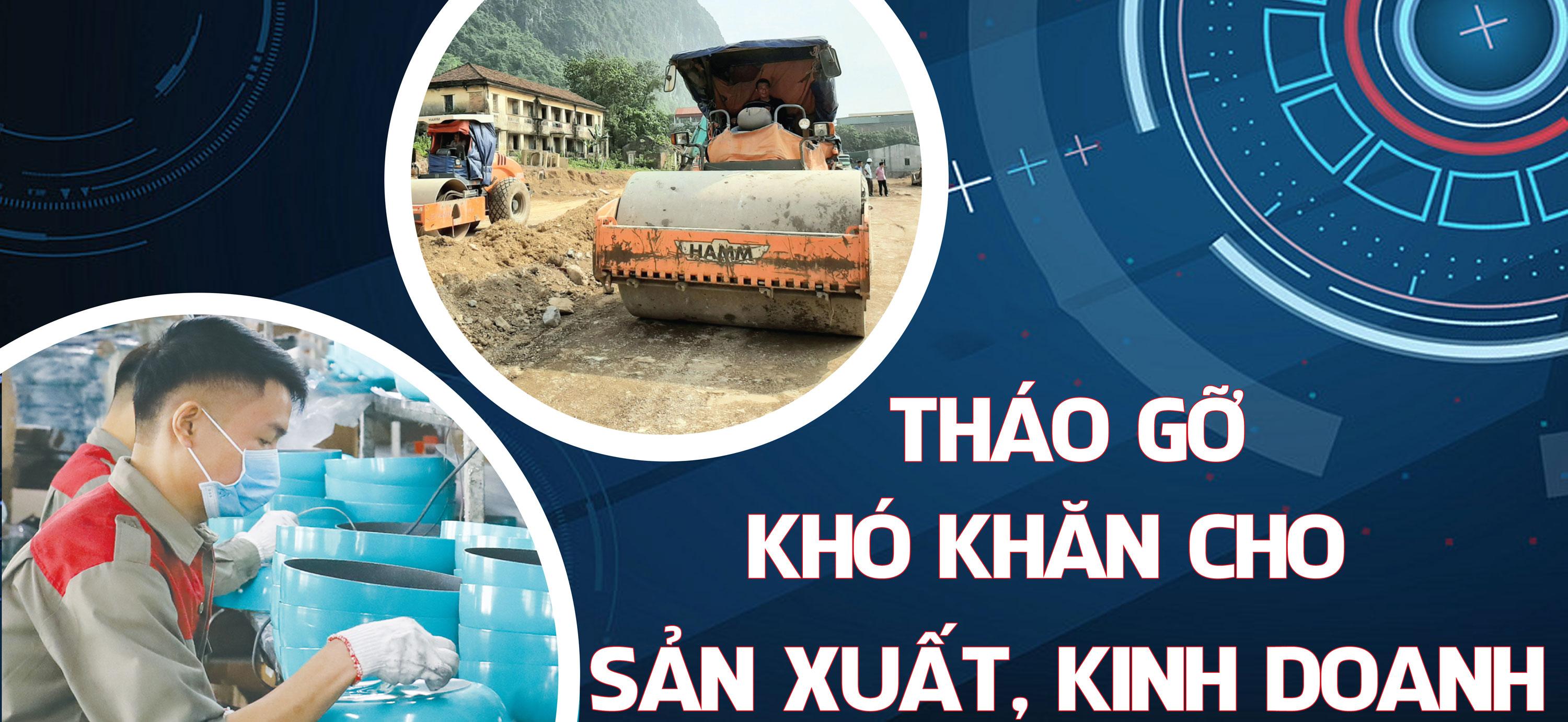 Tháo gỡ khó khăn cho sản xuất, kinh doanh