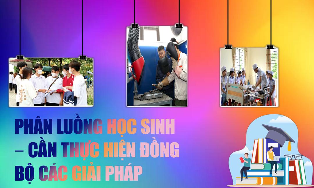 Phân luồng học sinh – Cần thực hiện đồng bộ các giải pháp