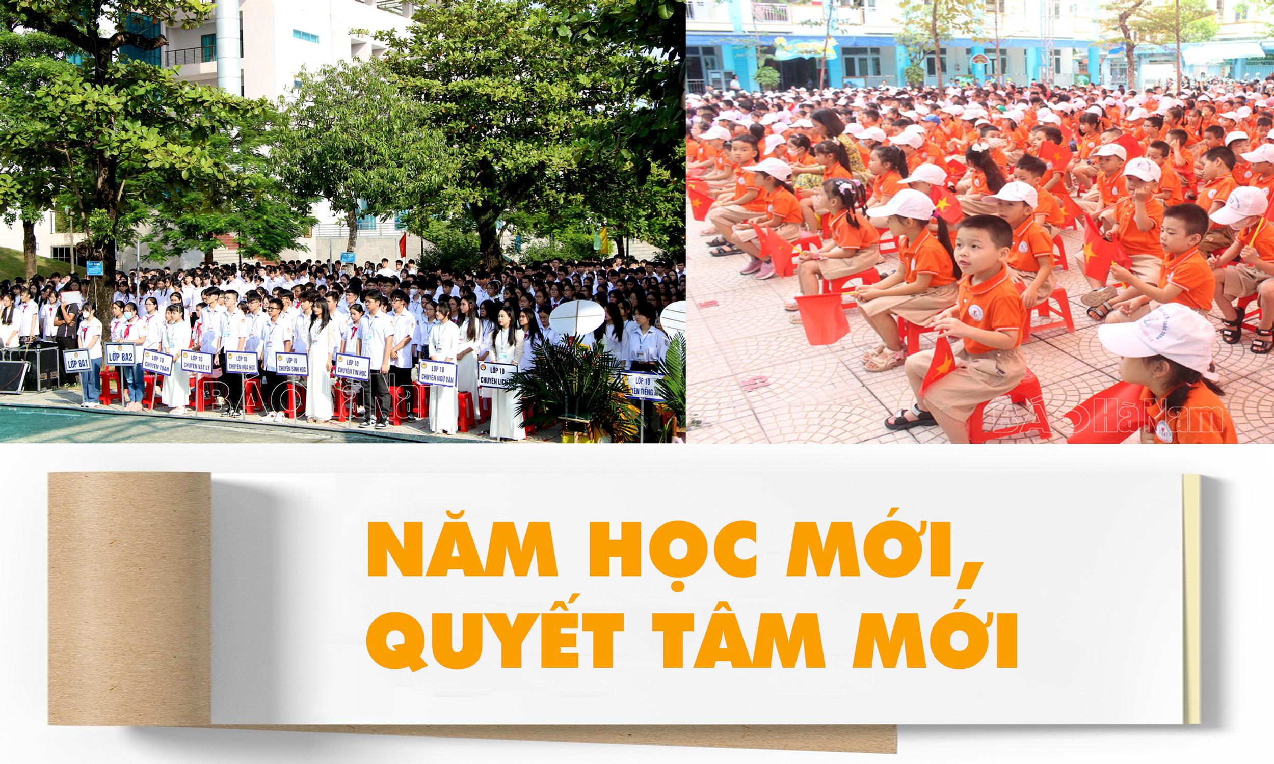 Năm học mới, quyết tâm mới