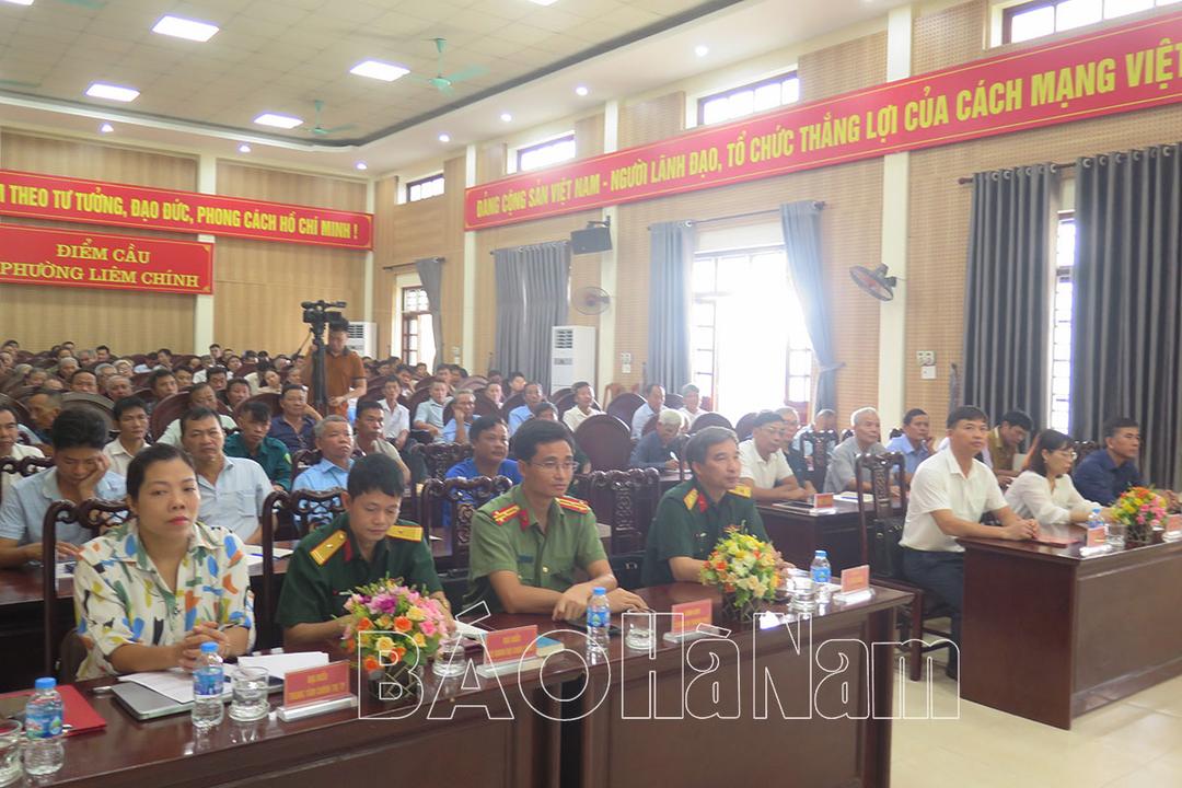 Thành phố Phủ Lý bồi dưỡng kiến thức quốc phòng – an ninh cho đối tượng đặc thù