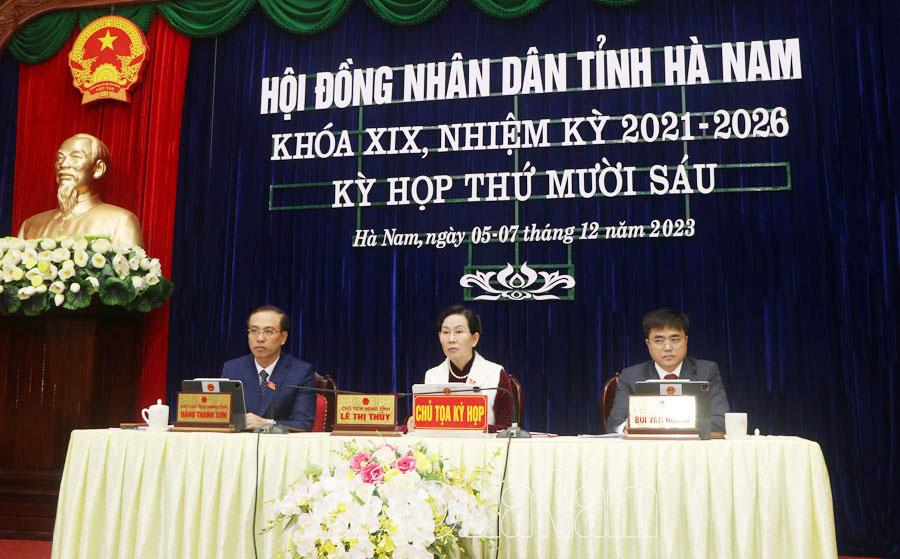 Khai mạc trọng thể Kỳ họp thứ 16, HĐND tỉnh khóa XIX