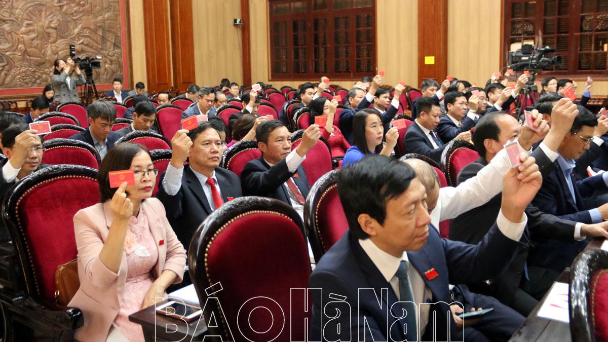 Kỳ họp thứ 16, HĐND tỉnh khóa XIX thành công tốt đẹp