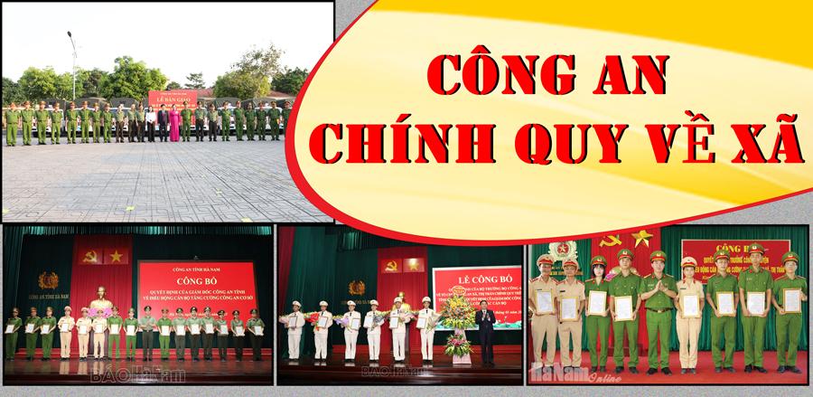 Công an chính quy về xã: Chủ trương đúng, trúng, hợp lòng dân