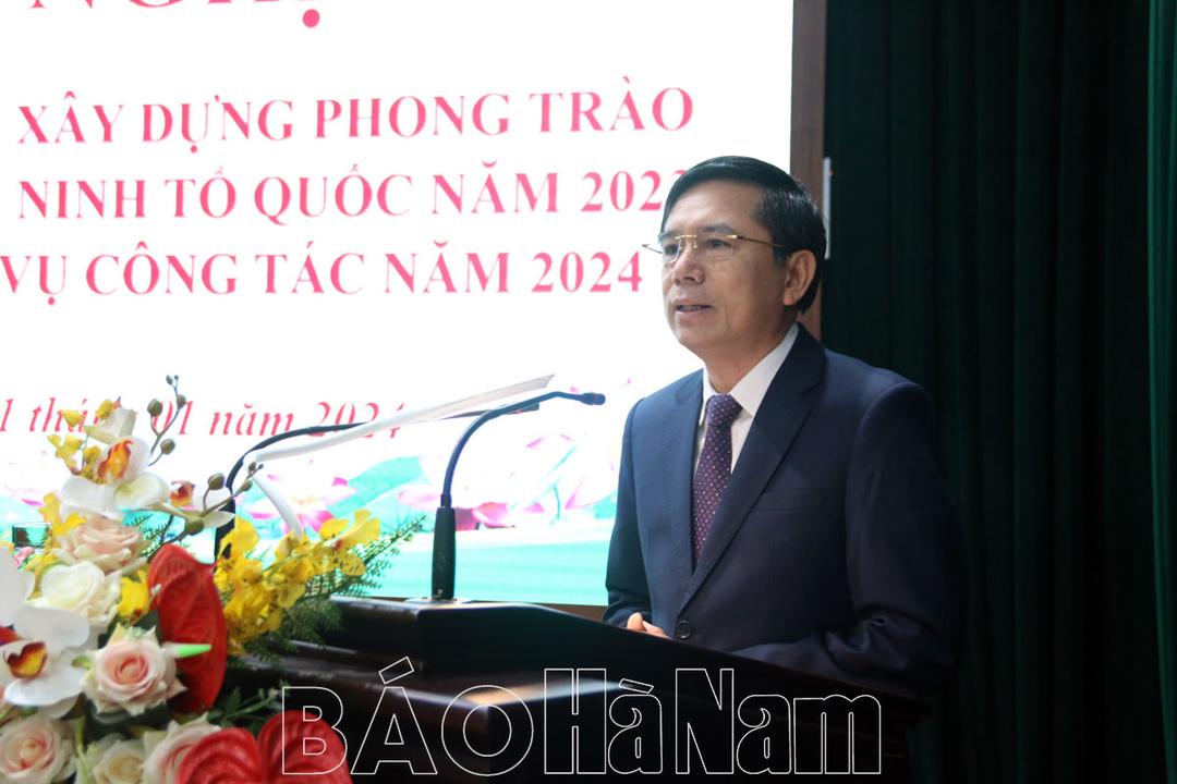Triển khai phong trào Toàn dân bảo vệ an ninh Tổ quốc năm 2024