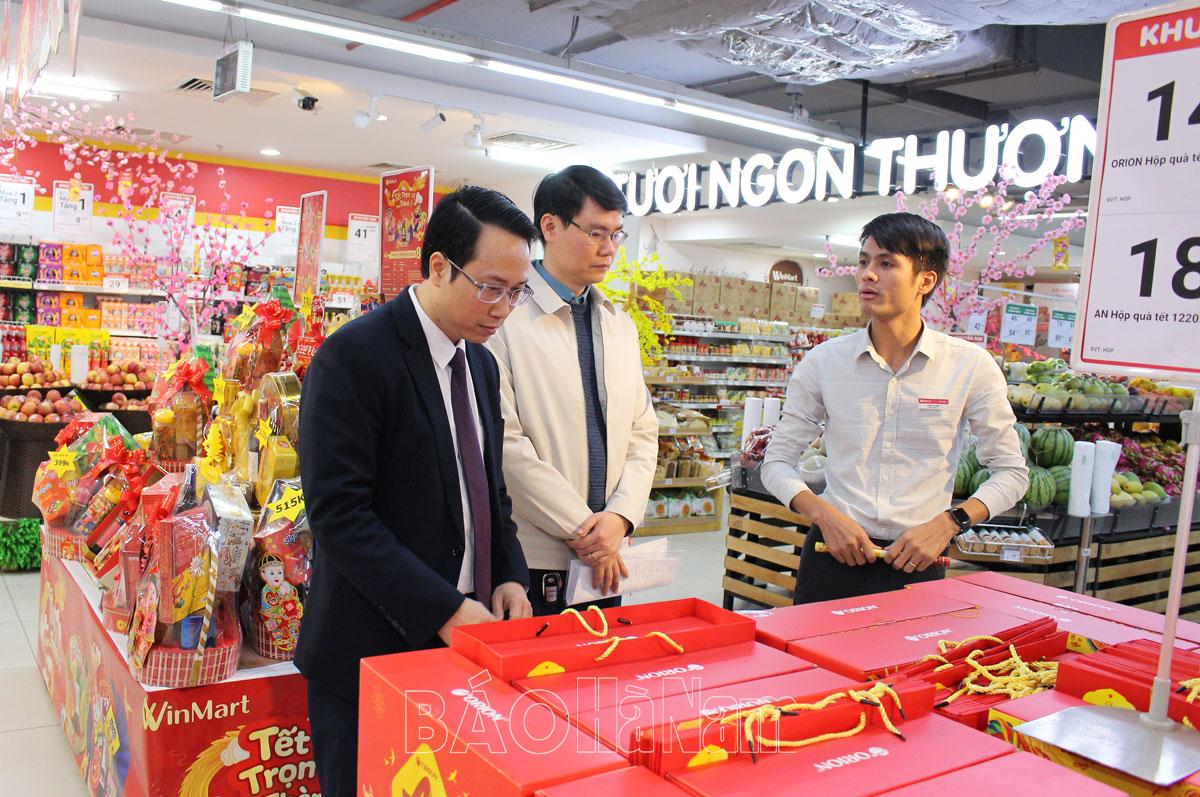 Sở Công thương làm việc với các doanh nghiệp về tình hình dự trữ hàng hoá, bình ổn thị trường dịp Tết Nguyên đán Giáp Thìn 2024