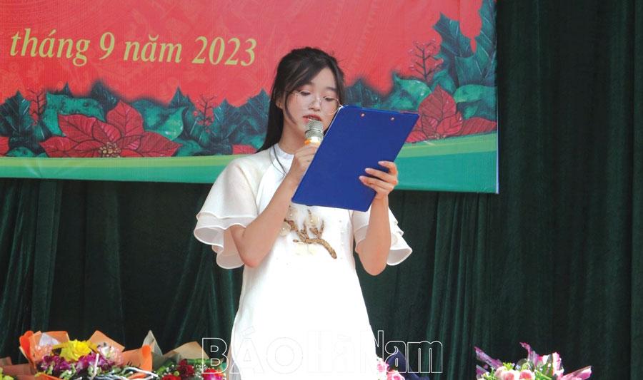 Luôn nỗ lực phấn đấu để xứng đáng là cháu ngoan Bác Hồ