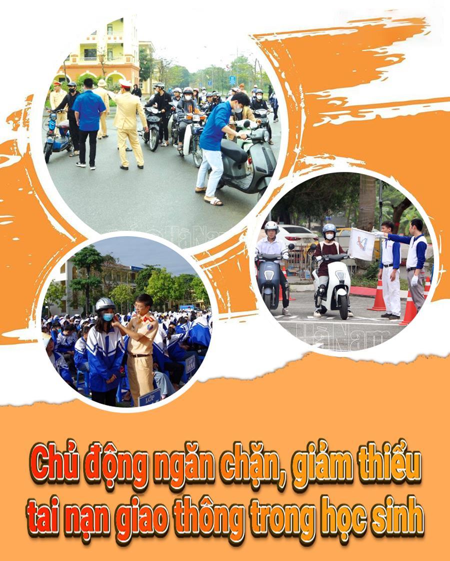 Chủ động ngăn chặn, giảm thiểu tai nạn giao thông trong học sinh