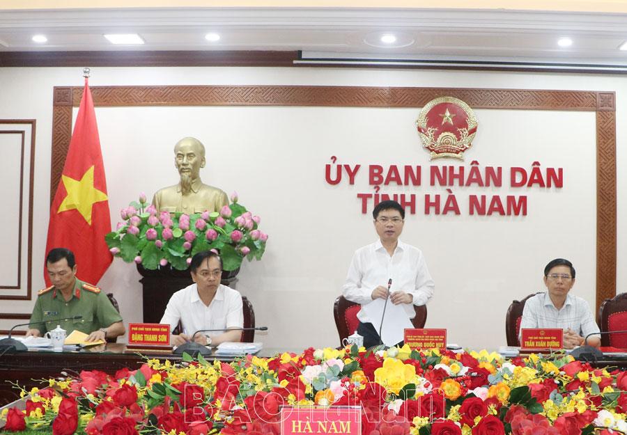 UBND tỉnh thảo luận các nội dung trình HĐND tỉnh tại kỳ họp thường lệ giữa năm 2024