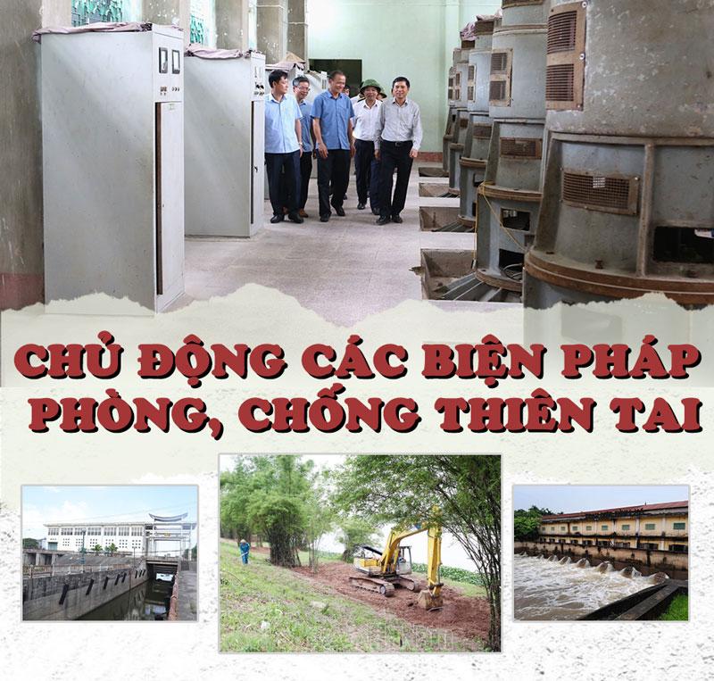 Chủ động các biện pháp phòng, chống thiên tai