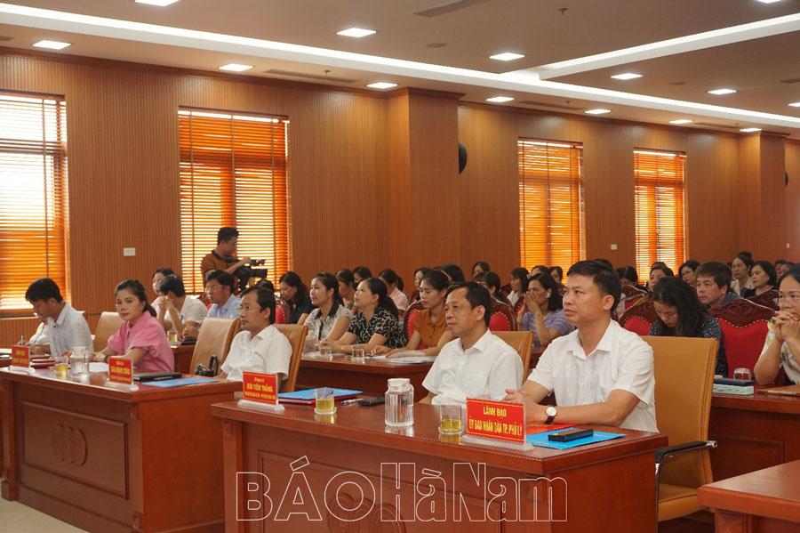 Kho bạc Nhà nước Hà Nam phối hợp tổ chức Hội nghị các đơn vị sử dụng NSNN trên địa bàn thành phố Phủ Lý