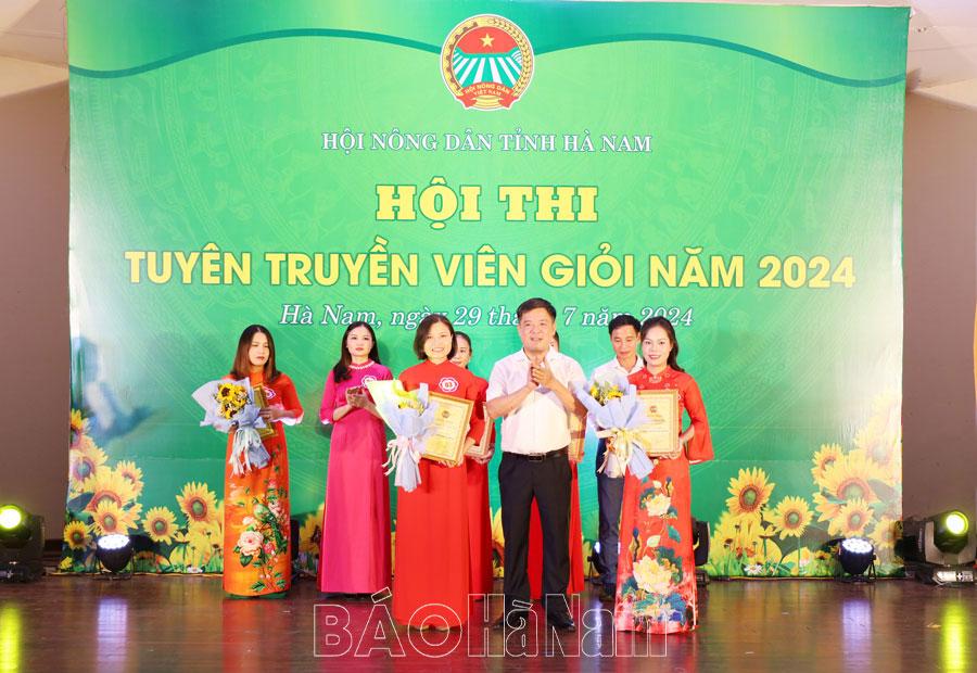 Hội Nông dân tỉnh tổ chức Hội thi Tuyên truyền viên giỏi năm 2024