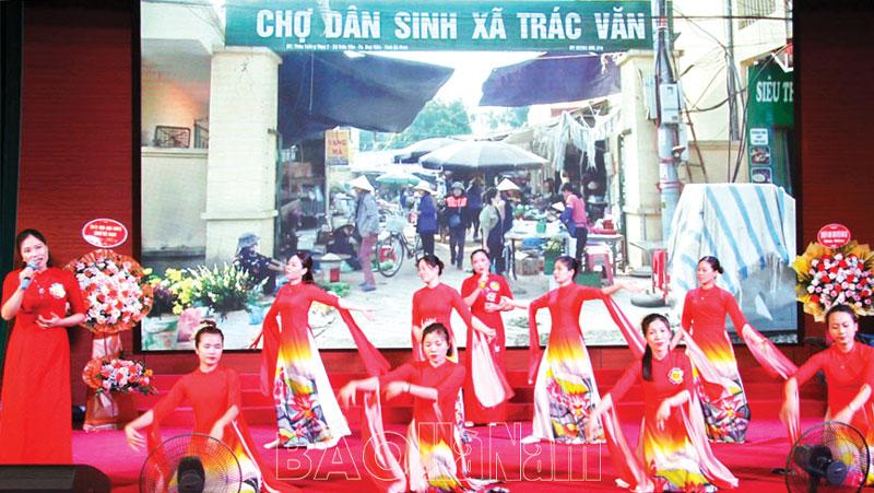 Hội Phụ nữ Duy Tiên tích cực tham gia phong trào văn nghệ, thể thao