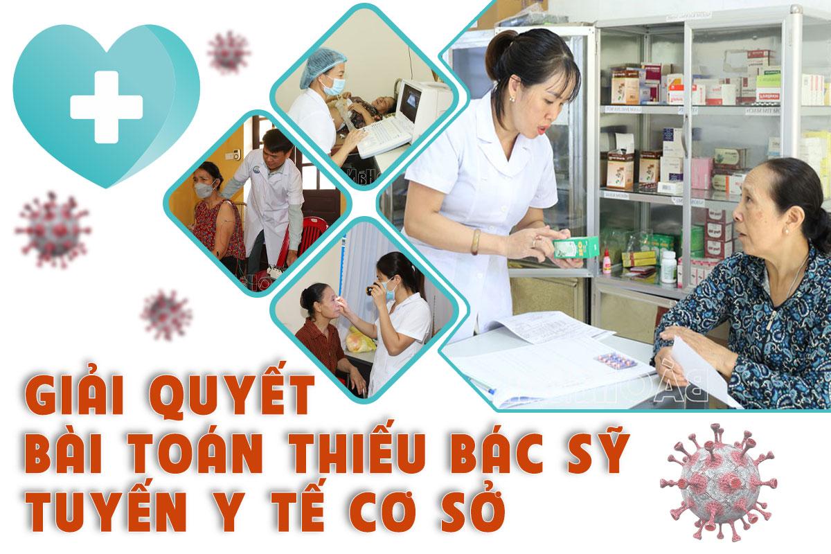 Giải quyết bài toán thiếu bác sỹ tuyến y tế cơ sở