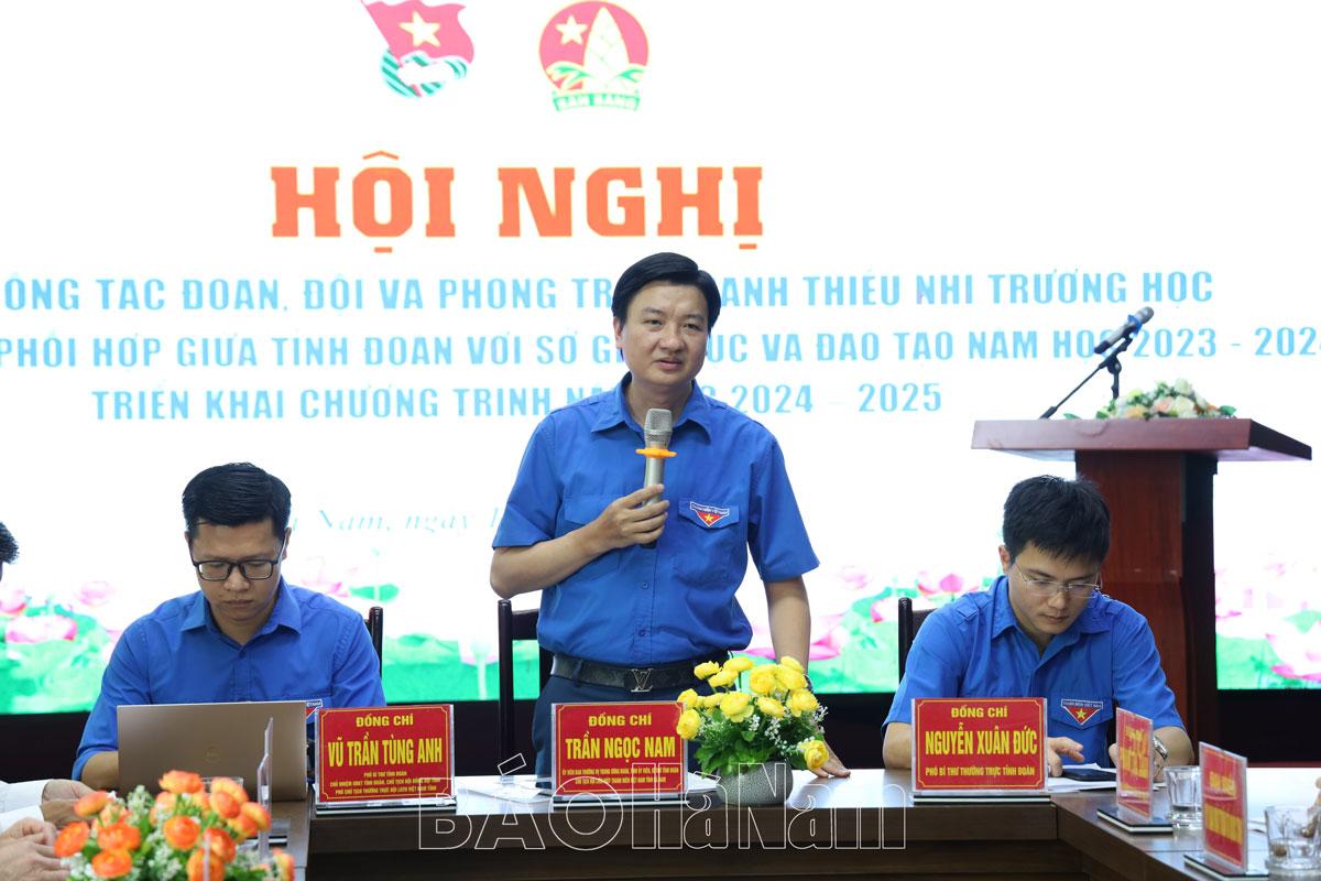 Tổng kết công tác đoàn, đội và phong trào thanh, thiếu nhi năm học 2023 – 2024