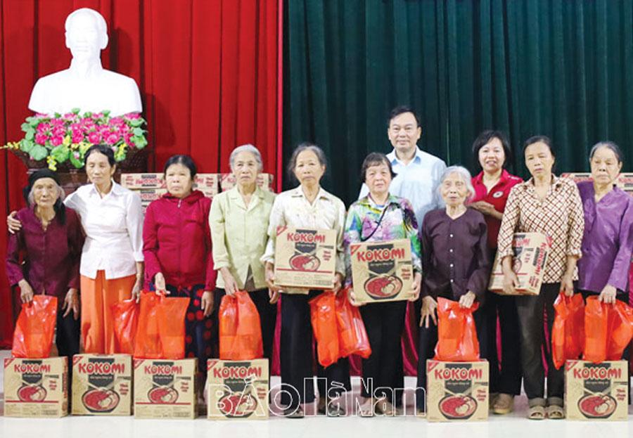 Hội Chữ thập đỏ thị xã Duy Tiên đẩy mạnh các hoạt động nhân đạo, từ thiện