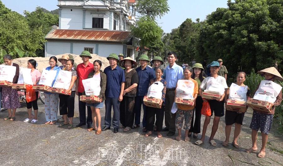 Kim Bảng tiếp tục chỉ đạo các địa phương trong huyện tập trung khắc phục hậu quả mưa, lũ