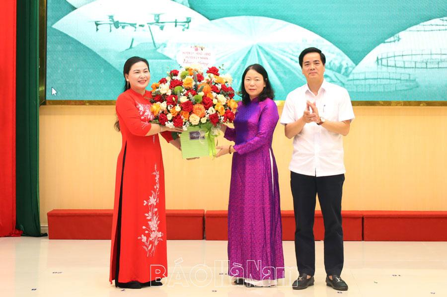 HND huyện Lý Nhân chung khảo Hội thi "Chủ tịch hội cơ sở giỏi" năm 2024