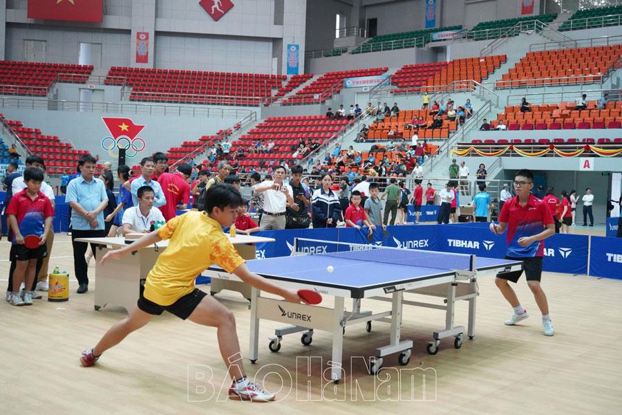 Điều lệ Giải Bóng bàn Cúp Báo Hà Nam lần thứ XIII năm 2024