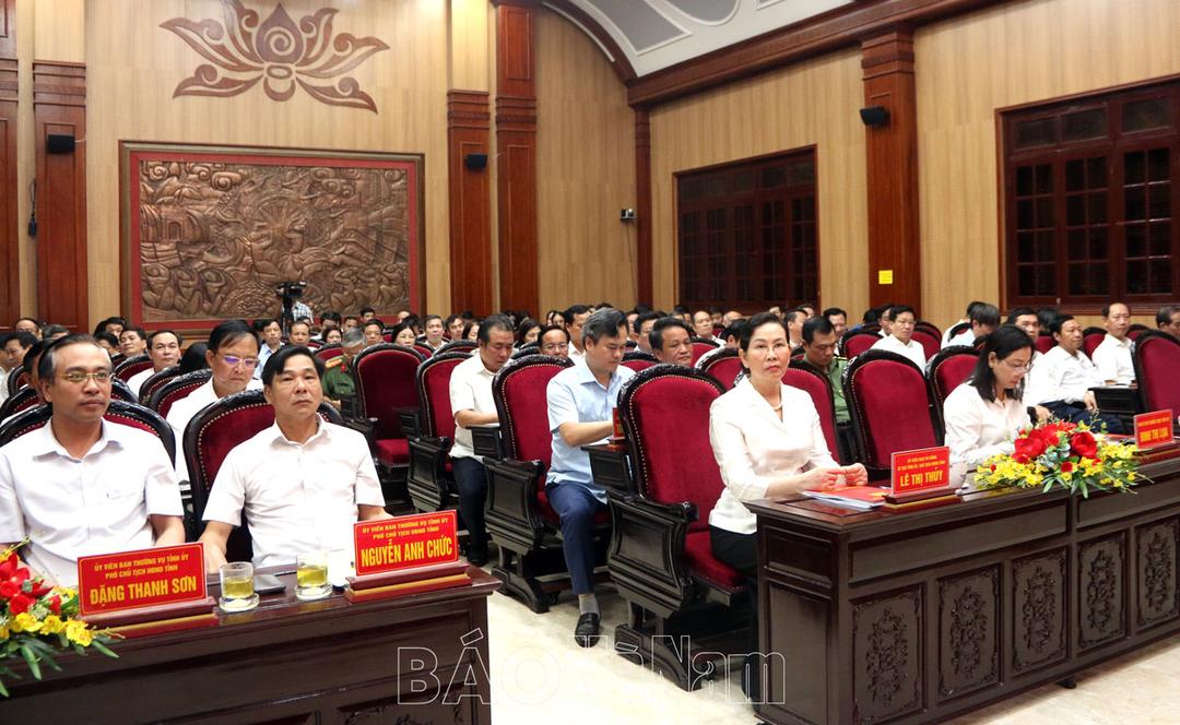 Tỉnh ủy quán triệt, triển khai các văn bản của Trung ương, của tỉnh