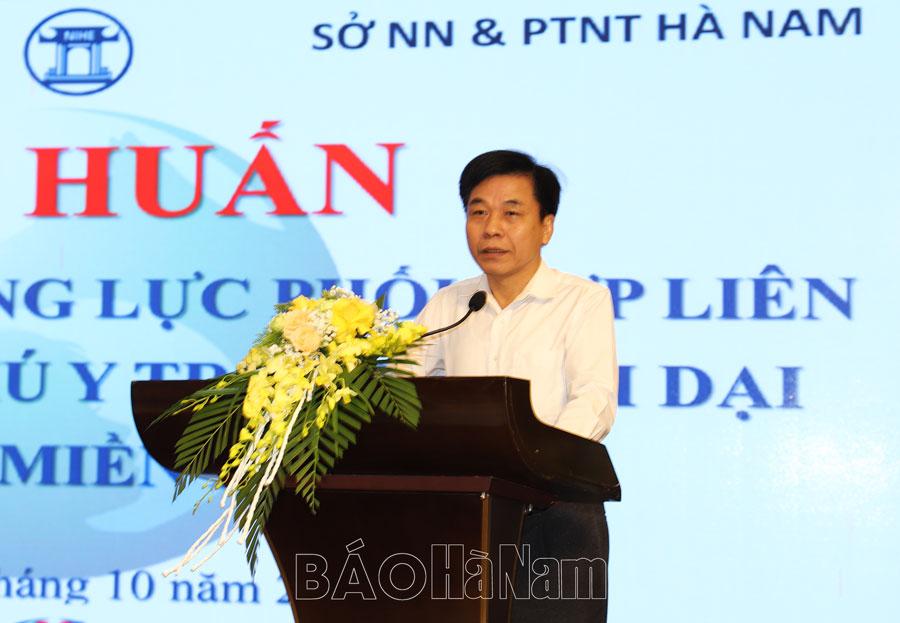 Tập huấn tăng cường năng lực hệ thống phòng, chống bệnh dại