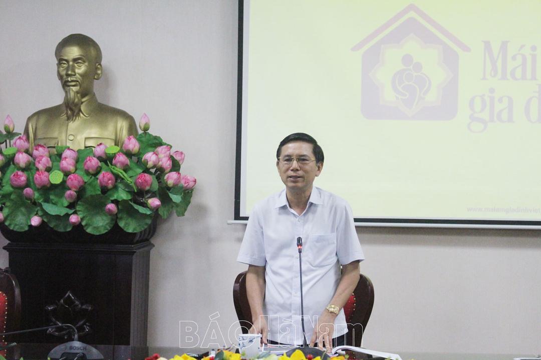 Chương trình "Mái ấm gia đình Việt" chuẩn bị công tác ghi hình tại Hà Nam