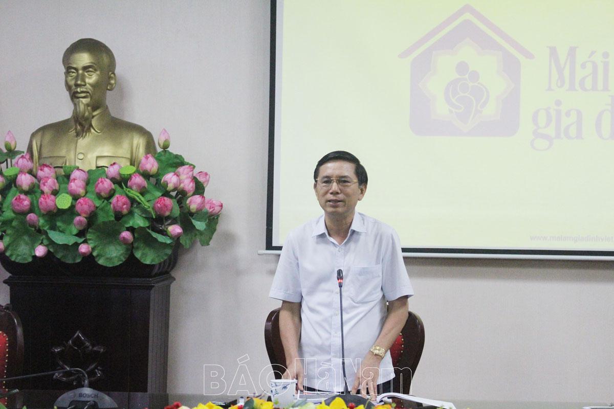 Chương trình "Mái ấm gia đình Việt" chuẩn bị công tác ghi hình tại Hà Nam