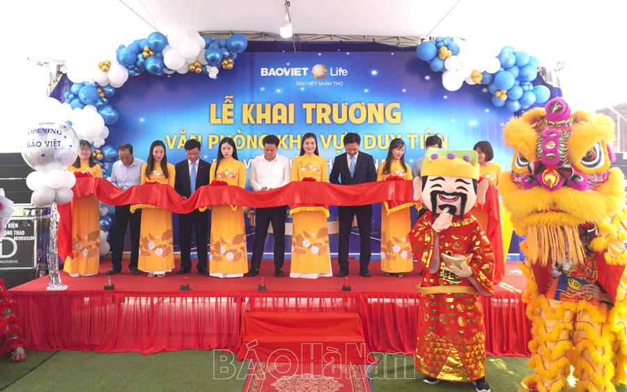Bảo Việt Nhân thọ Hà Nam khai trương Văn phòng khu vực thị xã Duy Tiên