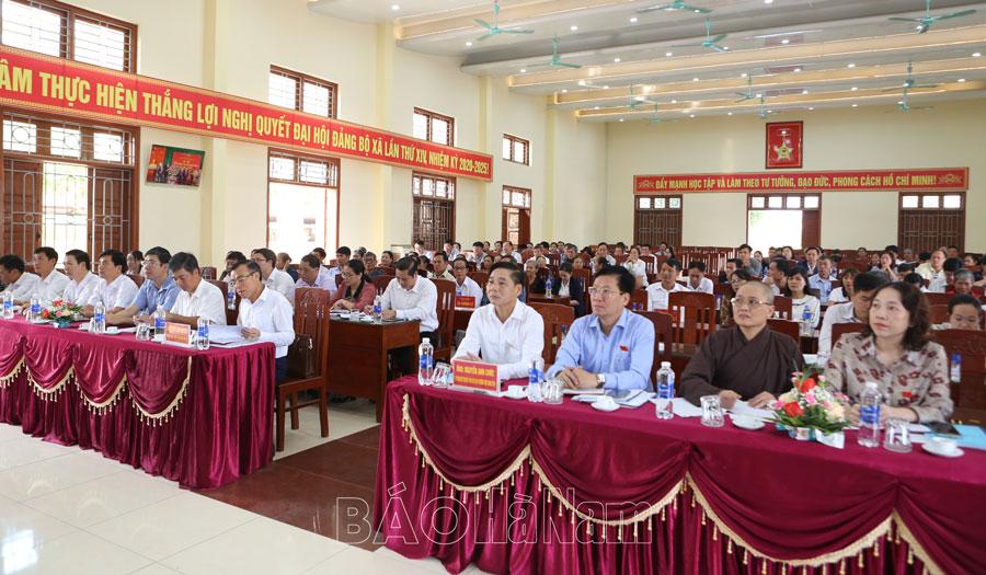 Đại biểu HĐND tỉnh tiếp tục chương trình tiếp xúc cử tri trước Kỳ họp thường lệ cuối năm