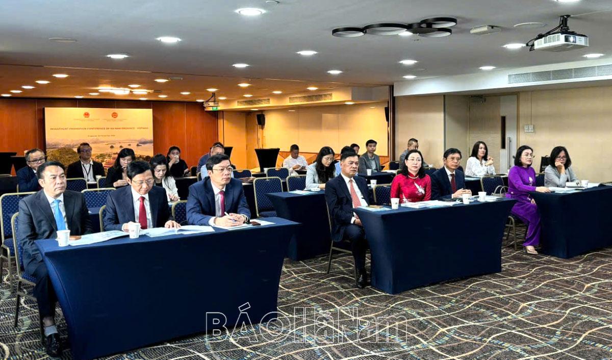 Hà Nam tổ chức hội thảo xúc tiến đầu tư tại Singapore