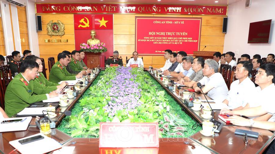 Tổng kết 10 năm thực hiện quy chế phối hợp bảo đảm an ninh trật tự trong lĩnh vực y tế