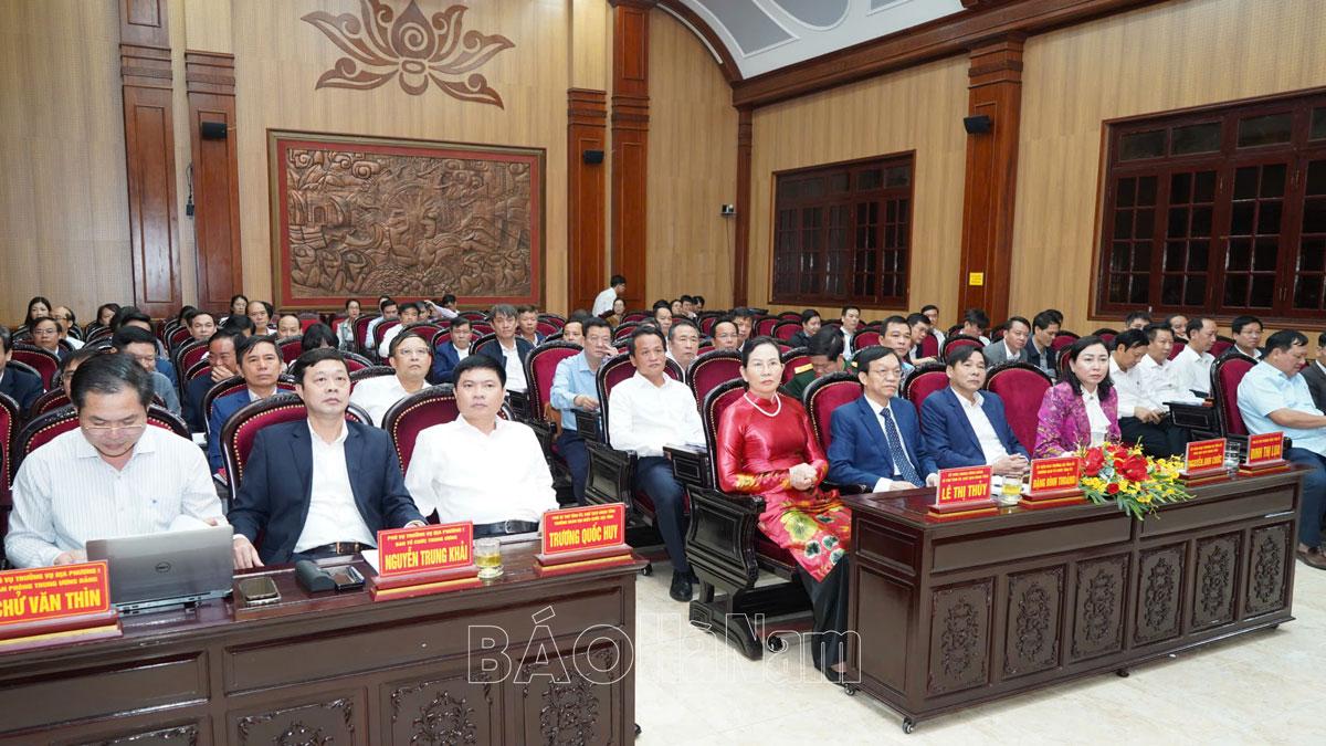 Ban Chấp hành Đảng bộ tỉnh cho ý kiến, chủ trương các nội dung theo thẩm quyền