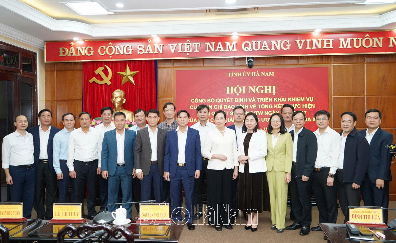 Triển khai nhiệm vụ Ban Chỉ đạo tỉnh về tổng kết Nghị quyết 18-NQ/TW của Ban Chấp hành Trung ương Đảng khóa XII