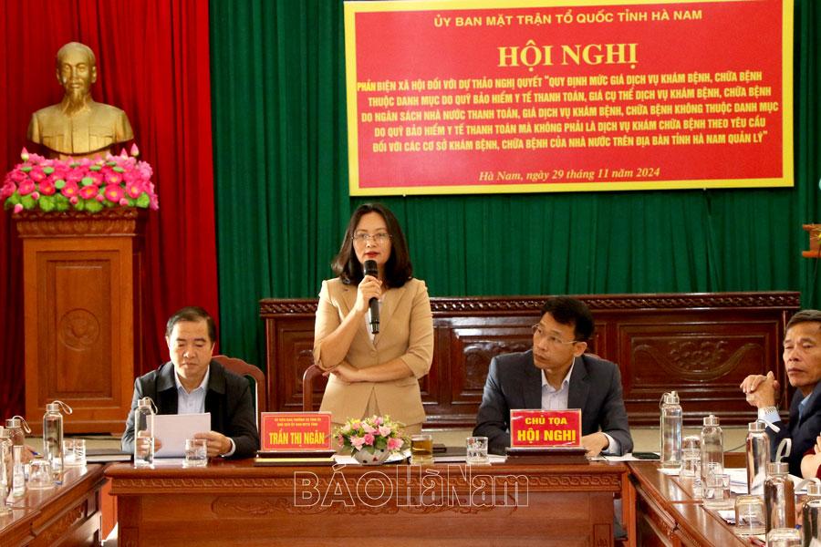 Phản biện xã hội về Dự thảo Nghị quyết Quy định mức giá dịch vụ khám, chữa bệnh