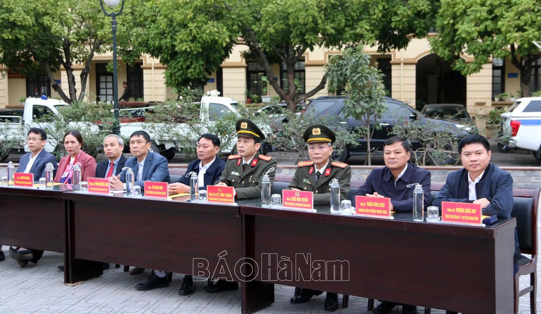 Công an tỉnh ra quân đợt cao điểm tấn công, trấn áp tội phạm bảo đảm ANTT, bảo vệ Tết Nguyên đán Ất Tỵ 2025