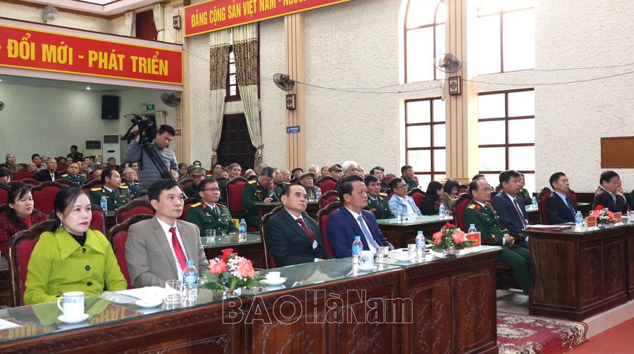 Thành phố Phủ Lý tổ chức kỷ niệm 80 năm Ngày thành lập Quân đội nhân dân Việt Nam