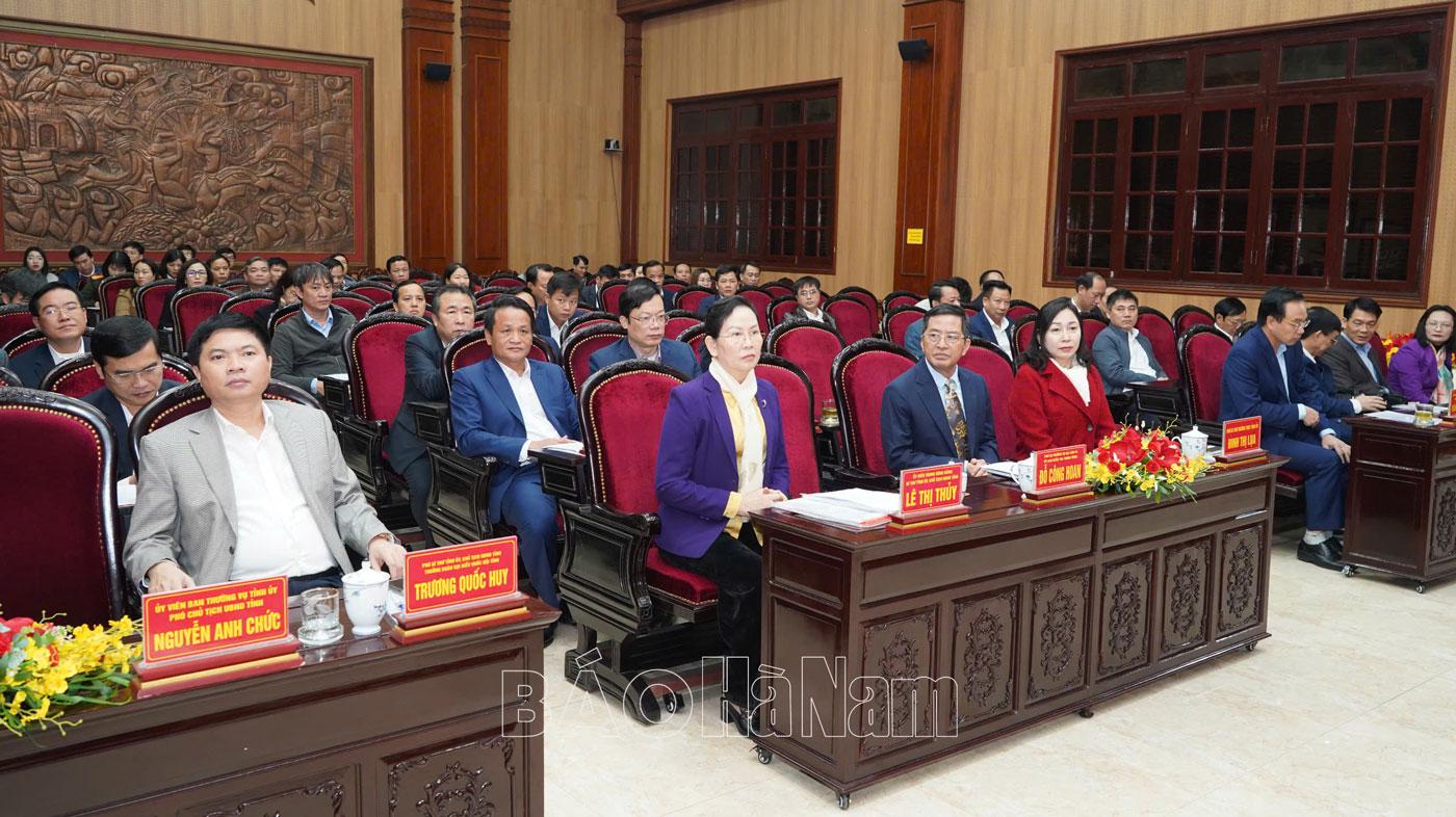 Tỉnh ủy tổng kết công tác kiểm tra, giám sát của Đảng năm 2024