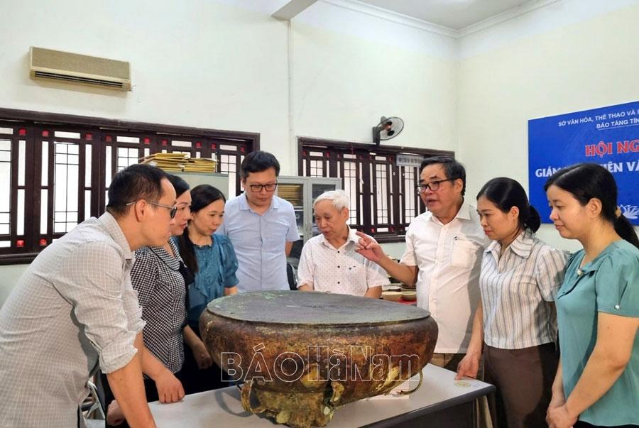 Hà Nam có 3 hiện vật, nhóm hiện vật được công nhận bảo vật quốc gia năm 2024