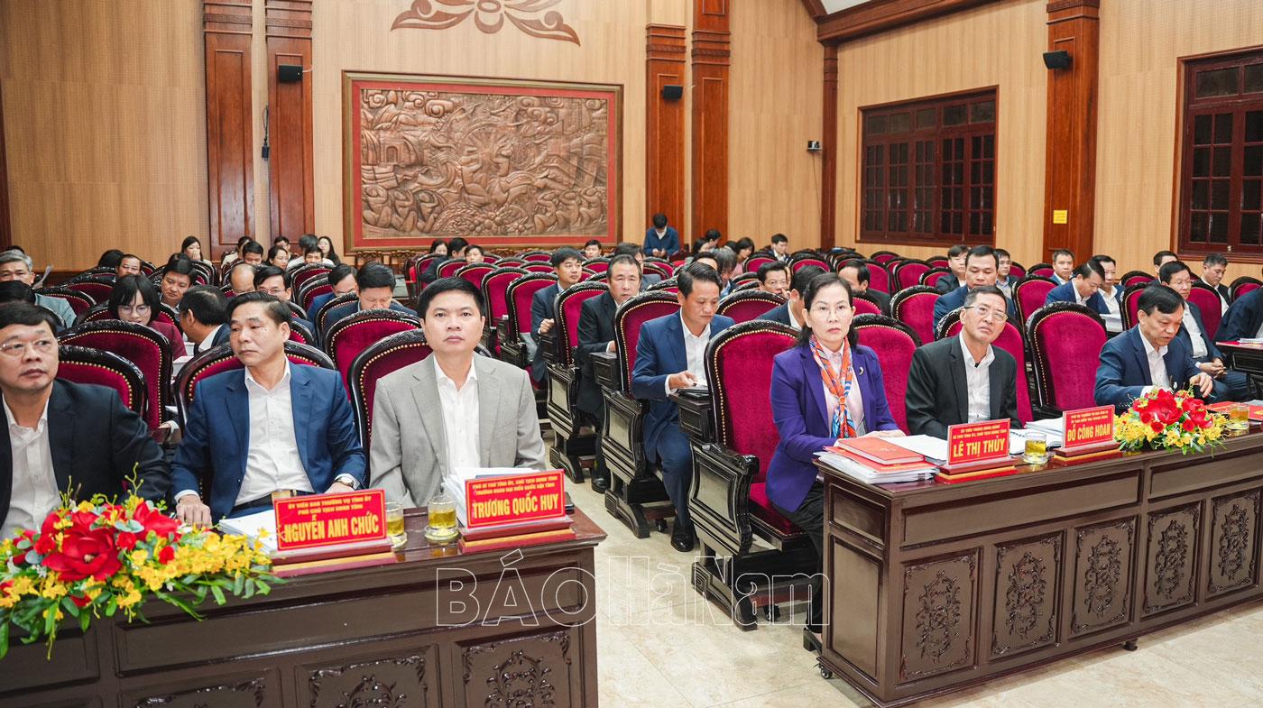 Ban Chấp hành Đảng bộ tỉnh cho ý kiến, chủ trương các nội dung theo thẩm quyền