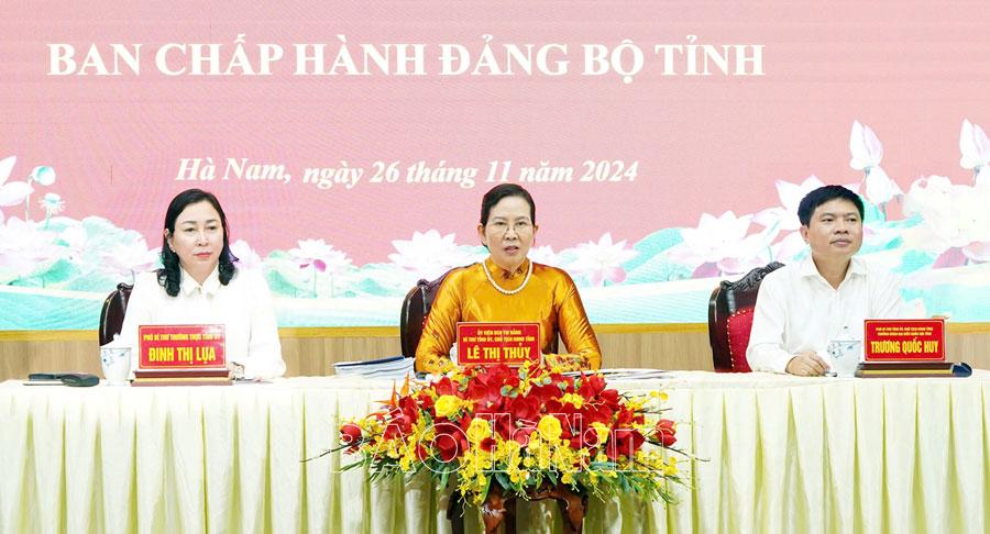 Tiếp nối truyền thống vẻ vang của Đảng, quyết tâm xây dựng Hà Nam phát triển nhanh, bền vững