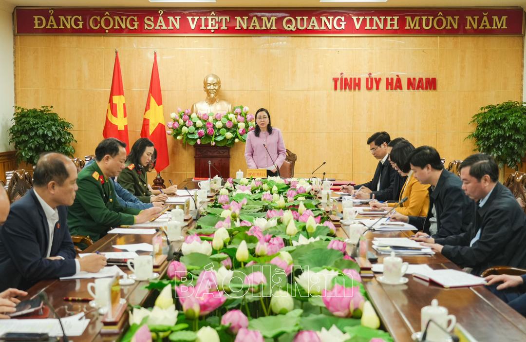 Ban Chỉ đạo 35 tỉnh triển khai nhiệm vụ trọng tâm năm 2025