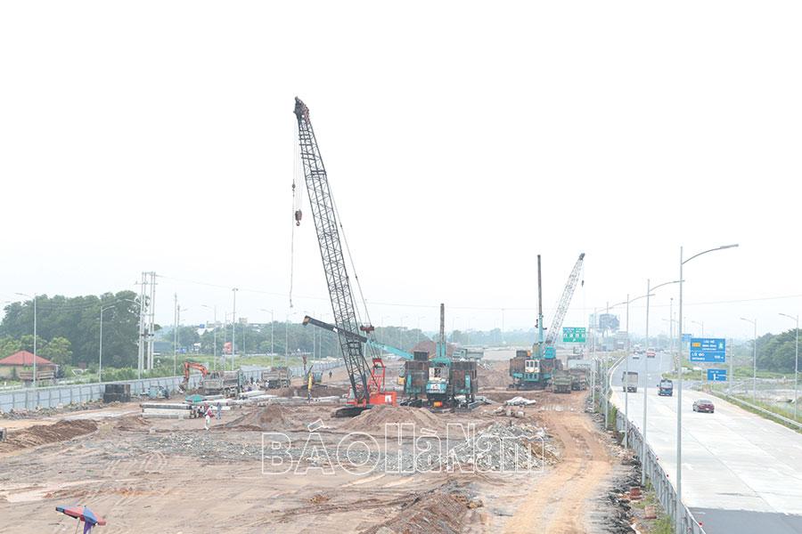 Nhiều dự án trọng điểm tăng tốc về đích