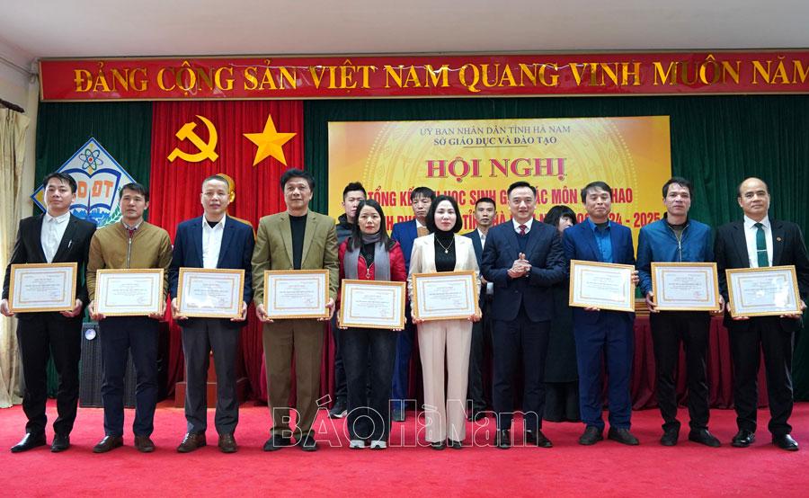 Tổng kết thi học sinh giỏi các môn thể thao năm học 2024-2025