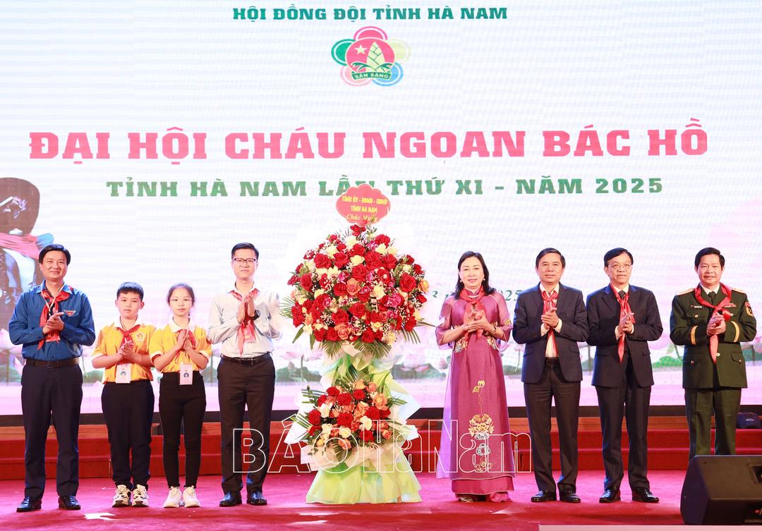 Đại hội Cháu ngoan Bác Hồ tỉnh Hà Nam lần thứ XI