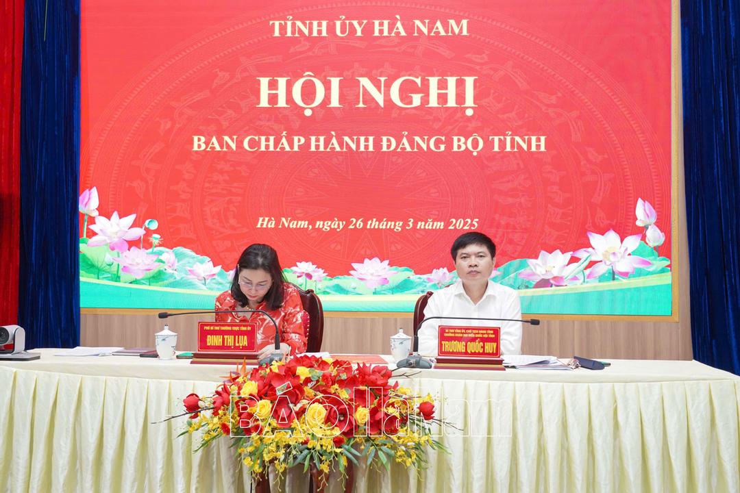 Hội nghị Ban Chấp hành Đảng bộ tỉnh