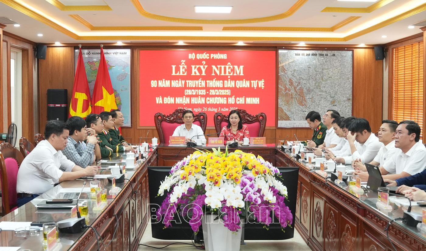 Lễ kỷ niệm 90 năm ngày truyền thống Dân quân tự vệ Việt Nam