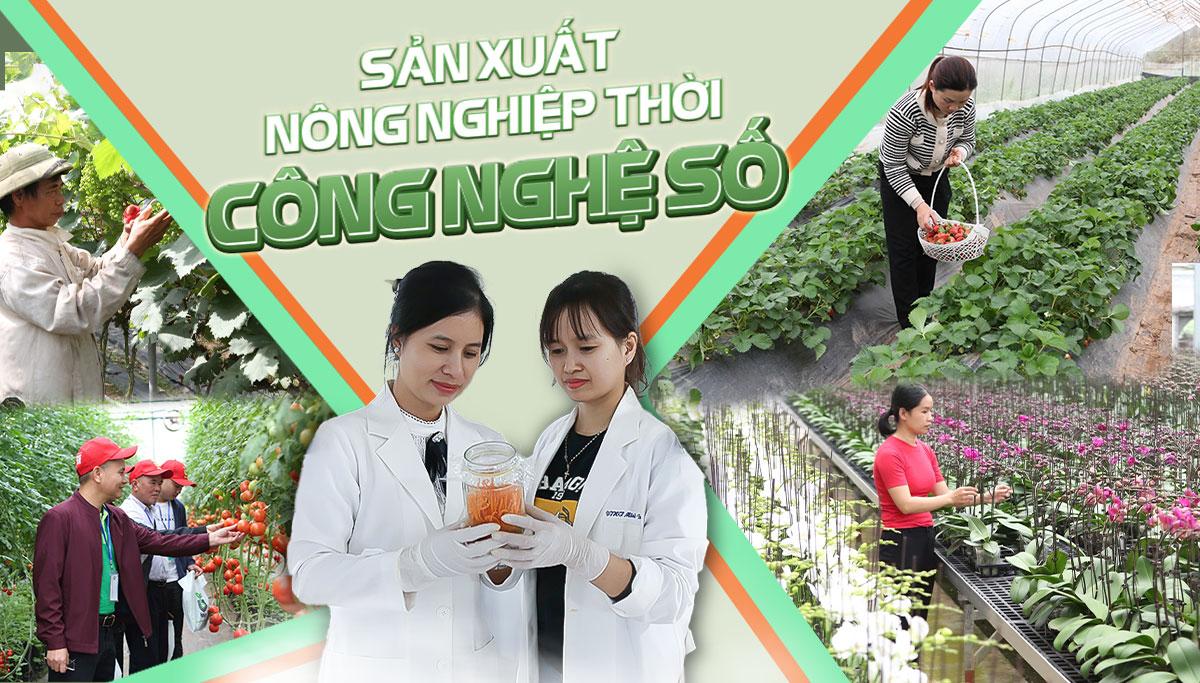 Sản xuất nông nghiệp thời công nghệ số
